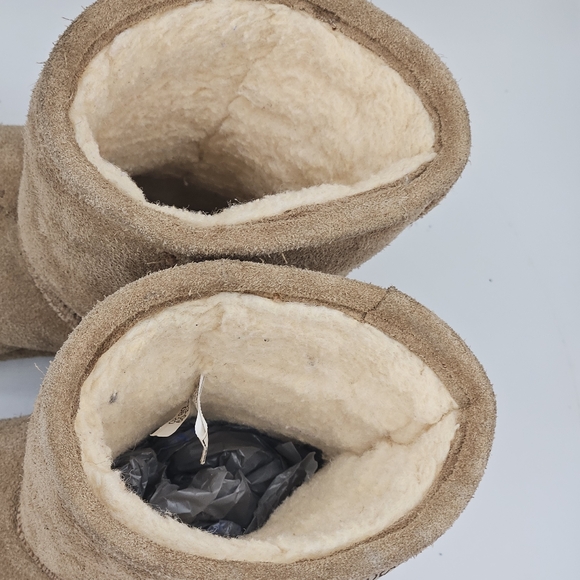 Bearpaw Emma suede sherpa fleece lined waterproof winter boots size 12 - Picture 7 of 16